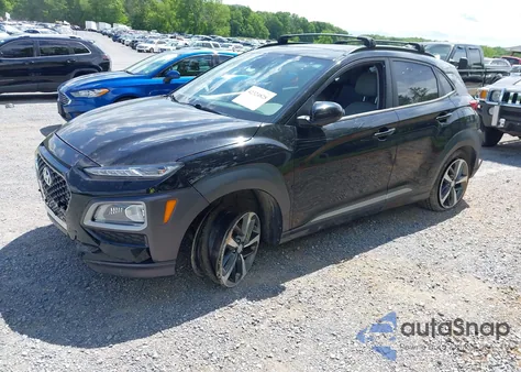 2020 Hyundai Kona Limited z USA, uszkodzony, nr VIN KM8K33A52LU591422